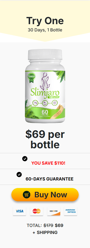 slimjaro 1 bottle
