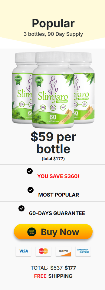 slimjaro 3 bottles